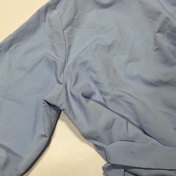 Simplee Plus Blue Ruffle Lace Belted Dress 3X - Picture 7 of 11